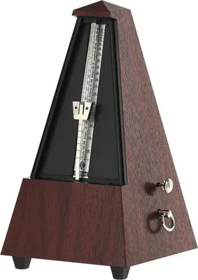 Produktbild von Wittner Metronom 855111 mechanisch Mahagoni-Maserung mit Glocke
