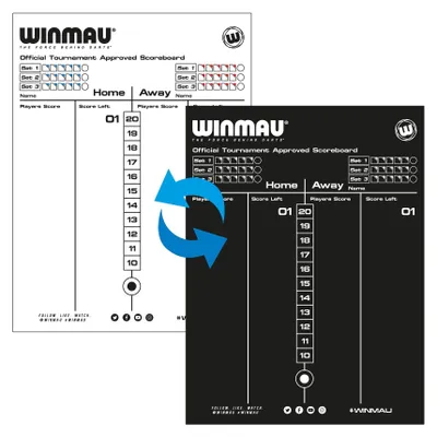 Produktbild von Winmau Dart Scoreboard Zähltafel