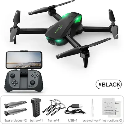 Obrázek produktu pro Dron s kamerou EIS HD 4K RC skládací FPV WiFi živý přenos dron pro děti začátečníky