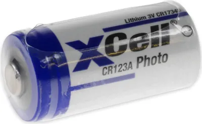 Produktbild von XCell Batterie CR123A 2/3A  Lose  3V  1550mAh  1St.