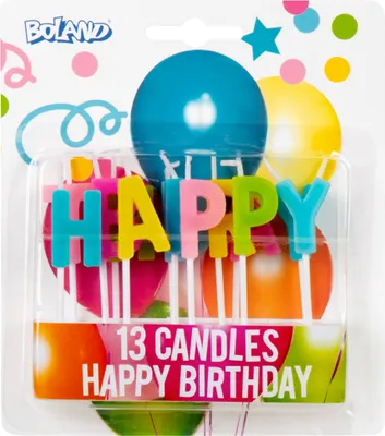 Produktbild von Happy Birthday Geburtstagskerzen