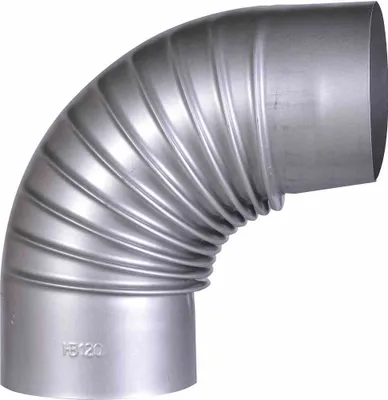 Image de Coude de poêle 90° FAL Ø 120 mm sans porte/fenêtre