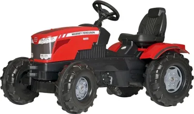 Zdjęcie produktu dla Rolly Toys Trettraktor MF7726, Sitz verstellbar, Flüsterreifen, Anhängerkupplung