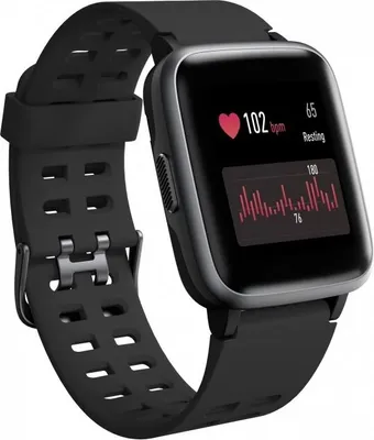 Immagine prodotto di Orologio intelligente UMAX U-Band P2 Nero / 1,3″ IPS / Bluetooth 4.2 / nRF52840 / ATM5 / iOS 8.0+ / Android 4.3+ / App Veryfit PRO