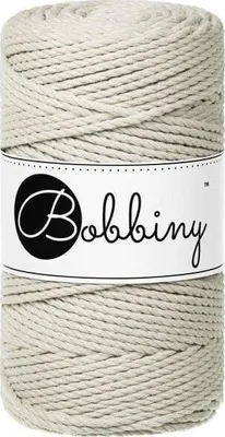 Obrázok produktu pre Bobbiny 3PLY Macramé Rope 3 mm 100 m Cashmere Beige Špagát