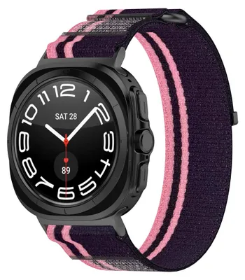 Obrázok produktu pre Techsuit Watchband (W054) remienok pre Samsung Galaxy Watch Ultra 47mm – ružový / čierny