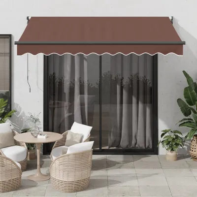 Obrázek produktu pro Maison Exclusive – automatická markýza, hnědá, 300 × 250 cm