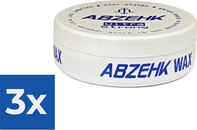 Zdjęcie produktu dla Wosk do włosów Abzehk Ultra Strong 3 x 150ml
