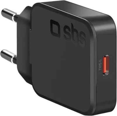 Productafbeelding van SBS PD Reiselader UltraSlim 20W USB-C GaN, zwart