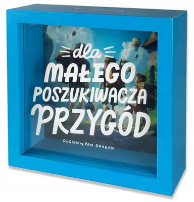 Produktbild von Eine Spardose für Kinder, ein Geschenk für kleine Abenteurer