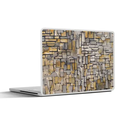 Produktbild von MuchoWow® Laptop Aufkleber Sticker Cover Mondrian - Kunst - Alte Meister 40x30 cm - Laptop Dekoration - Selbstklebend