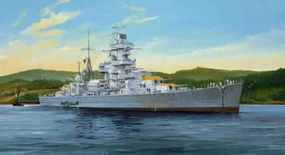 Produktbild von Trumpeter German Cruiser Admiral Hipper 1941 , 05317