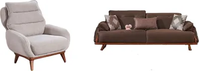 Produktbild von Sofa Polstergarnitur Wohnzimmer Sessel Couchgarnitur Polsterset Couch Garnitur