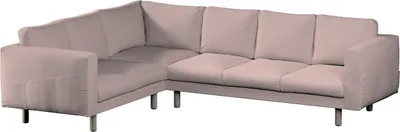 Produktbild von Dekoria Bezug für Norsborg 5-Sitzer Ecksofa, rosa, Norsborg 5-Sitzer Ecksofabezug