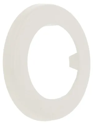 Produktbild von tecuro Universal Siphonrosette Ø 78 mm für Wandrohr Ø 50 mm, weiß, Kunststoff