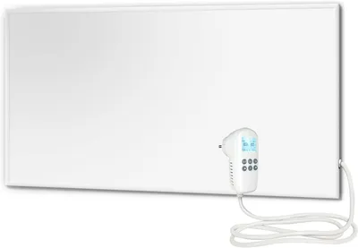 Obrázek produktu pro Infračervené topné panely – Topné panely – Pro vytápění místností – S termostatem – 1220 x 620 mm – Bílé