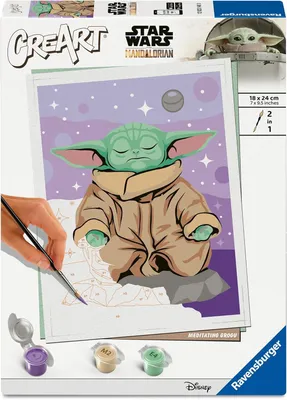 Image de CreArt Trend - Star Wars Grogu en méditation