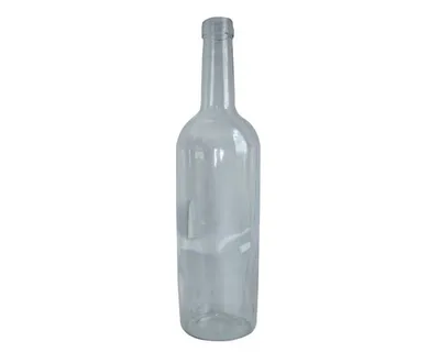 Obrázek produktu pro Láhev na víno skleněná 750 ml bílá