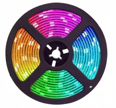 Obrázok produktu pre LED pásik 5 m, 72 W, viacfarebný RGB+teplá biela, stmívateľný, IP20, EcoLight