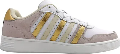 Imagen del producto de Zapatillas deportivas K-Swiss Pallisades para mujer, estilo sneaker, color blanco, ideales para uso diario
