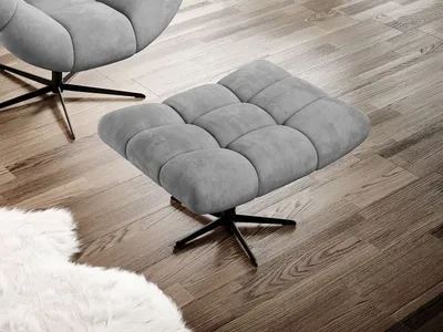 Immagine prodotto di Pouf LEONIDES - grigio chiaro