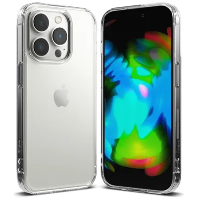 Zdjęcie produktu dla Silikonowe etui Ringke Fusion do iPhone'a 14 Pro Max, przezroczyste, (FM645E52)