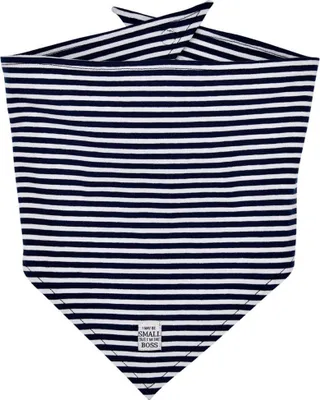 Produktbild von BONDI Baby Halstuch "Small Boss" 93685 - Navy / Weiß | Dreieckstuch