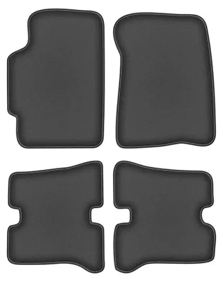 Produktbild von Velours-Fußmatten für Mazda MX-6 II 1992-1997 (Coupé) – 4-tlg, Graphit, passgenau – Wielganizator DURBAN