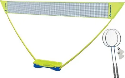 Obrázek produktu pro Kompaktní badmintonová sada Blauw se sítí a 2 raketami