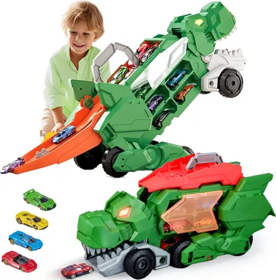 Immagine prodotto di Camion gigante dinosauro 2 in 1 XXL [LA-398]