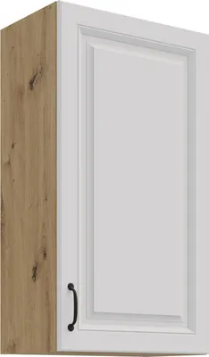 Produktbild von Hängeschrank 50-90 cm Stilo Weiss + Eiche Artisan Küchenzeile Küchenblock Küche