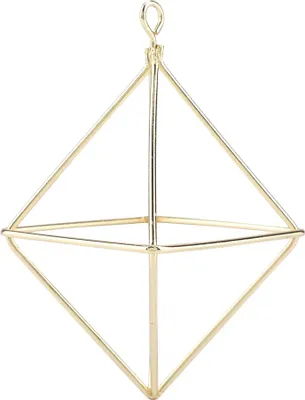 Produktbild von Geometrische Air Pants Halter Modische Blumen Bromelien Hanging Rack Home Decor Gold