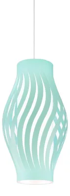 Obrázok produktu pre Moderné závesné svietidlo 1 Light Helios vo farbe Polilux Green H61 Italy