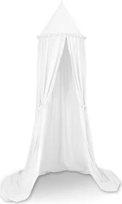 Image de My Sweet Baby Baldachin Suspendu 100% Coton Blanc pour Chambre d'Enfant