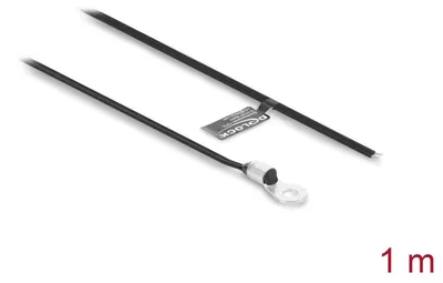 Zdjęcie produktu dla DeLOCK 91802, Przedłużacz, Czarny, 1000 mm, 1 szt.