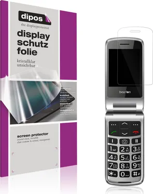 Image de 4x Film de protection d'écran pour Beafon SL605 protecteur clair dipos