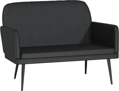 Obrázok produktu pre vidaXL Lavica čierna 107x80x81 cm Imitácia kože