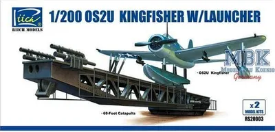 Productafbeelding van Riich Models OS2U-3 Kingfisher met lanceerinrichting (ModelkitsX2, schaal 1:200)