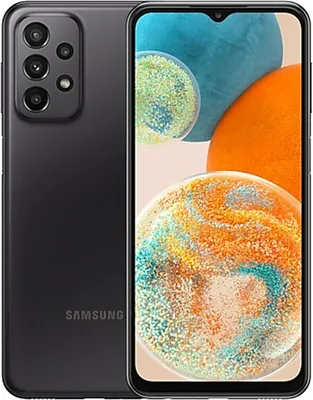 Produktbild von Samsung Galaxy A23 5G SM-A236BZKVEEB, 16,8 cm (6.6"), 1080 x 2408 Pixel, 4 GB, 128 GB, 50 MP, Schwarz