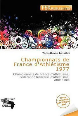 Produktbild von Championnats de France d'Athlétisme 1977