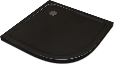 Produktbild von 50 mm Duschtasse 80 x 80 cm Viertelkreis (schwarz)