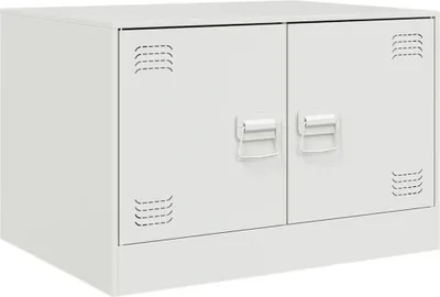 Obrázok produktu pre vidaXL Konferenčný stolík biely 67x50x44 cm oceľ