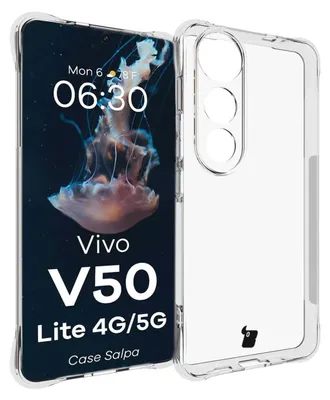 Produktbild von Flexible Handyhülle für Vivo V50 Lite 4G / 5G, Bizon Case Salpa, Transparent