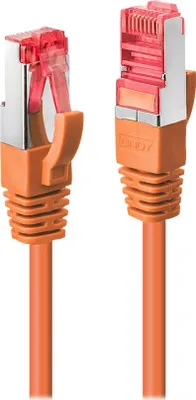 Produktbild von LINDY Patchkabel Cat6 S/FTP orange 0.30m