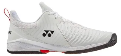 Productafbeelding van YONEX Power Cushion Sonicage 3 heren tennisschoenen, wit, maat 45