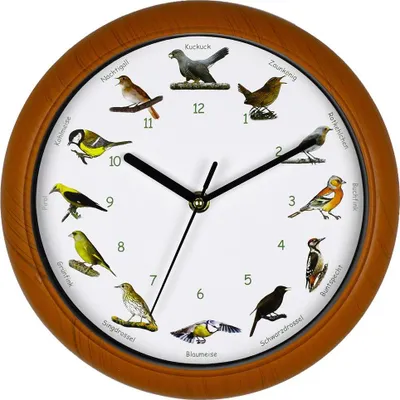 Produktbild von Wanduhr Vogelstimmen