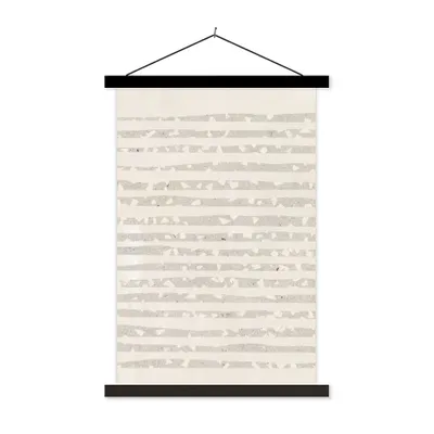 Produktbild von MuchoWow® Textilposter Terrazzo - Terrasse - Pastell 40x60 cm mit schwarzem Rahmen - Wanddekorationen