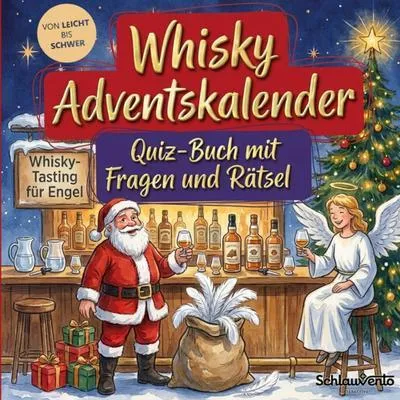Produktbild von Whisky-Adventskalender: Quiz-Buch mit Fragen und Rätsel