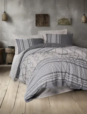 Zdjęcie produktu dla L'Essentiel Linge de Maison, poszwa na kołdrę Ranforce king-size (FR), Tonnia - Mink, 100% bawełna RANFORCE, norek, 240 x 220 cm