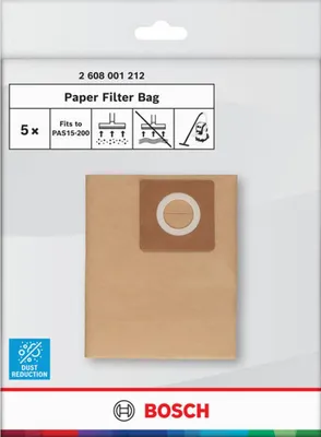 Zdjęcie produktu dla Worki papierowe Bosch do odkurzaczy